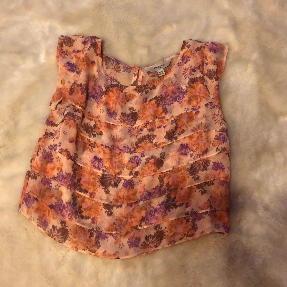 Degree Floral Blouse